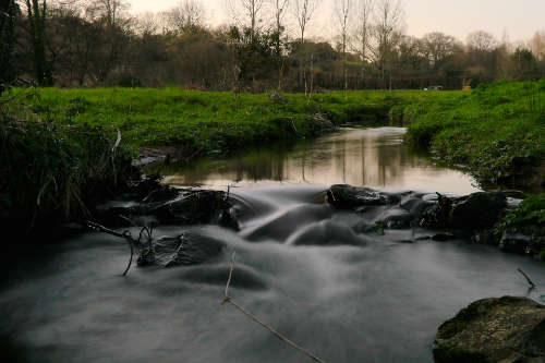 petite cascade en pose longue